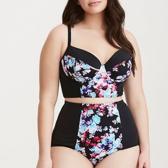 torrid Other - Torrid Floral Bikini Top sz 00 | M/L | 10